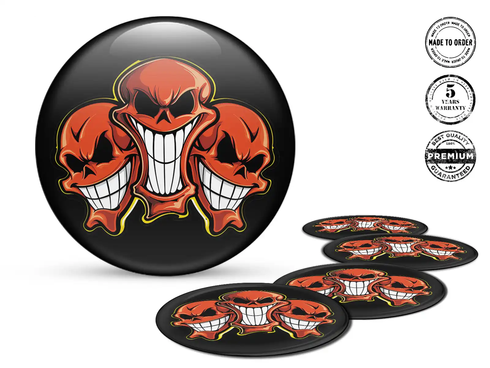 Emblemas Edición Lujo Cúpula Drift para Autos